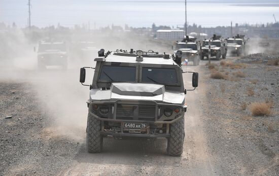 Kyrgyzstan CSTO Military Drills