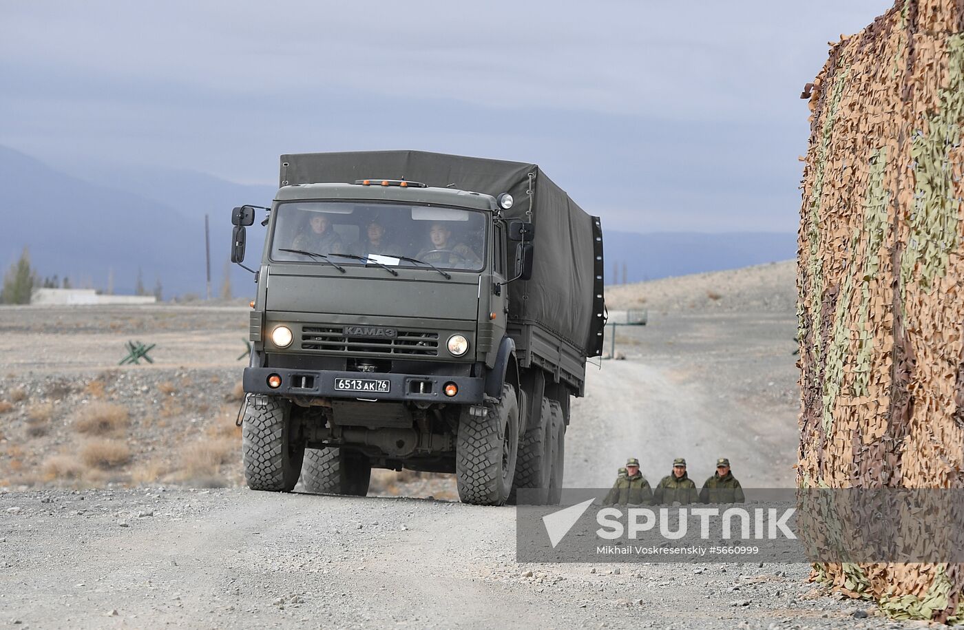 Kyrgyzstan CSTO Military Drills