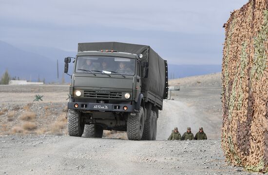 Kyrgyzstan CSTO Military Drills