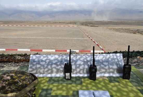 Kyrgyzstan CSTO Military Drills