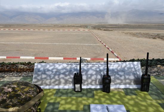 Kyrgyzstan CSTO Military Drills