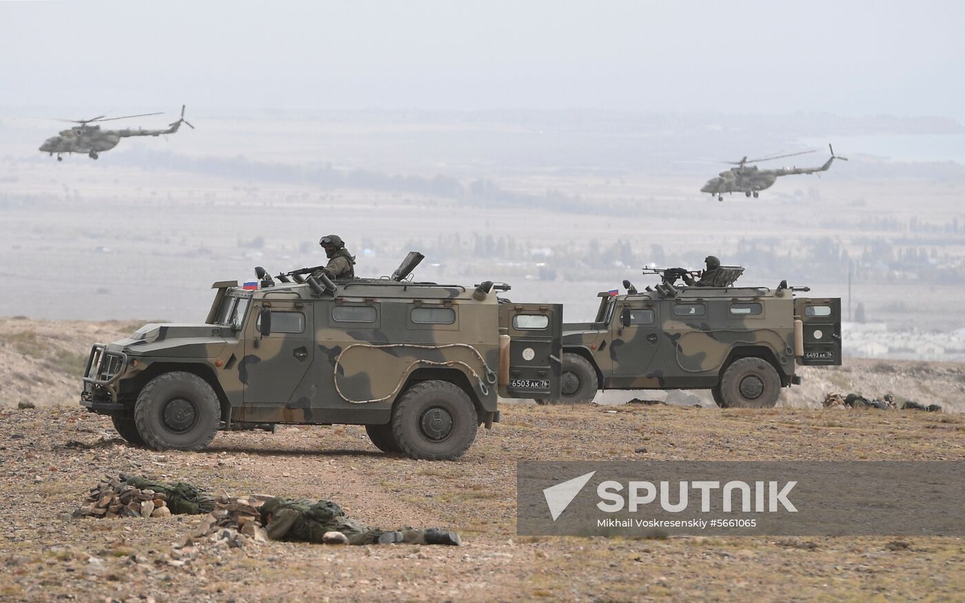 Kyrgyzstan CSTO Military Drills
