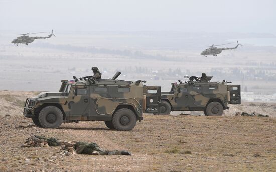 Kyrgyzstan CSTO Military Drills