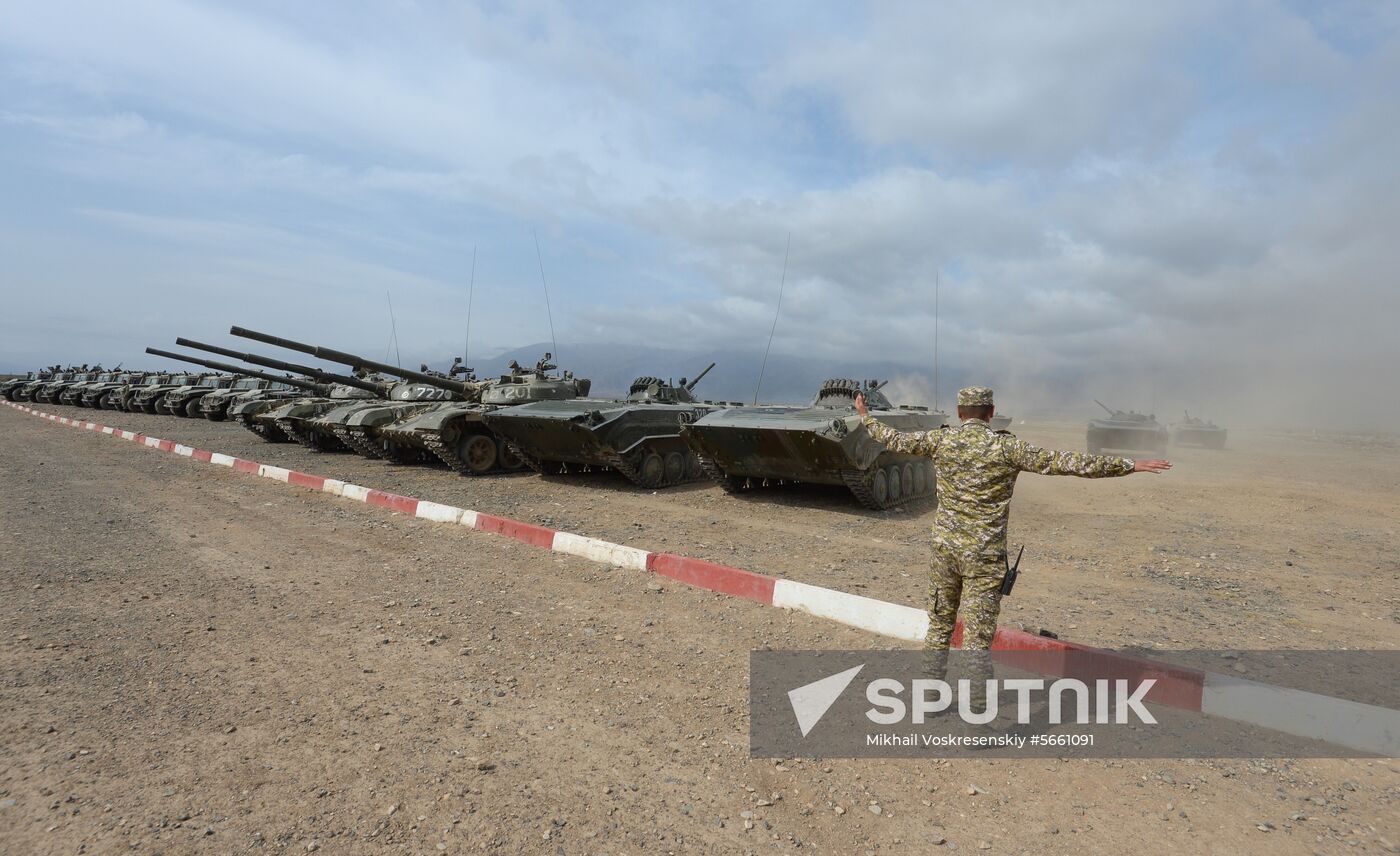Kyrgyzstan CSTO Military Drills