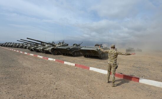 Kyrgyzstan CSTO Military Drills