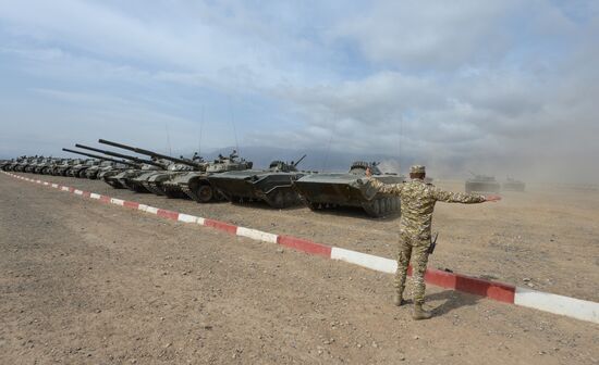 Kyrgyzstan CSTO Military Drills