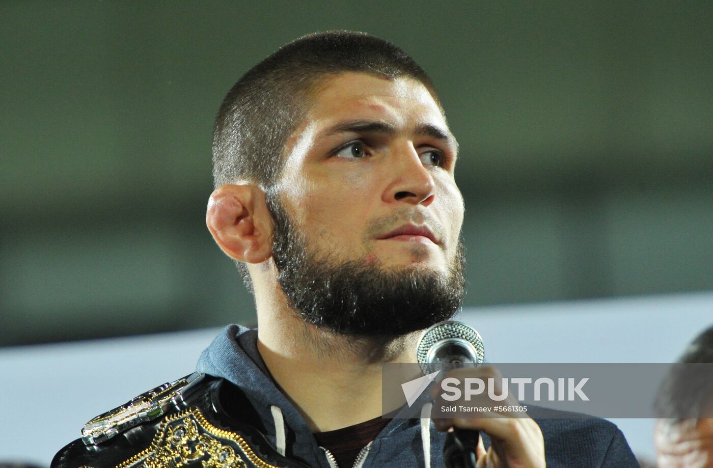 Khabib Nurmagomedov honored in Makhachkala