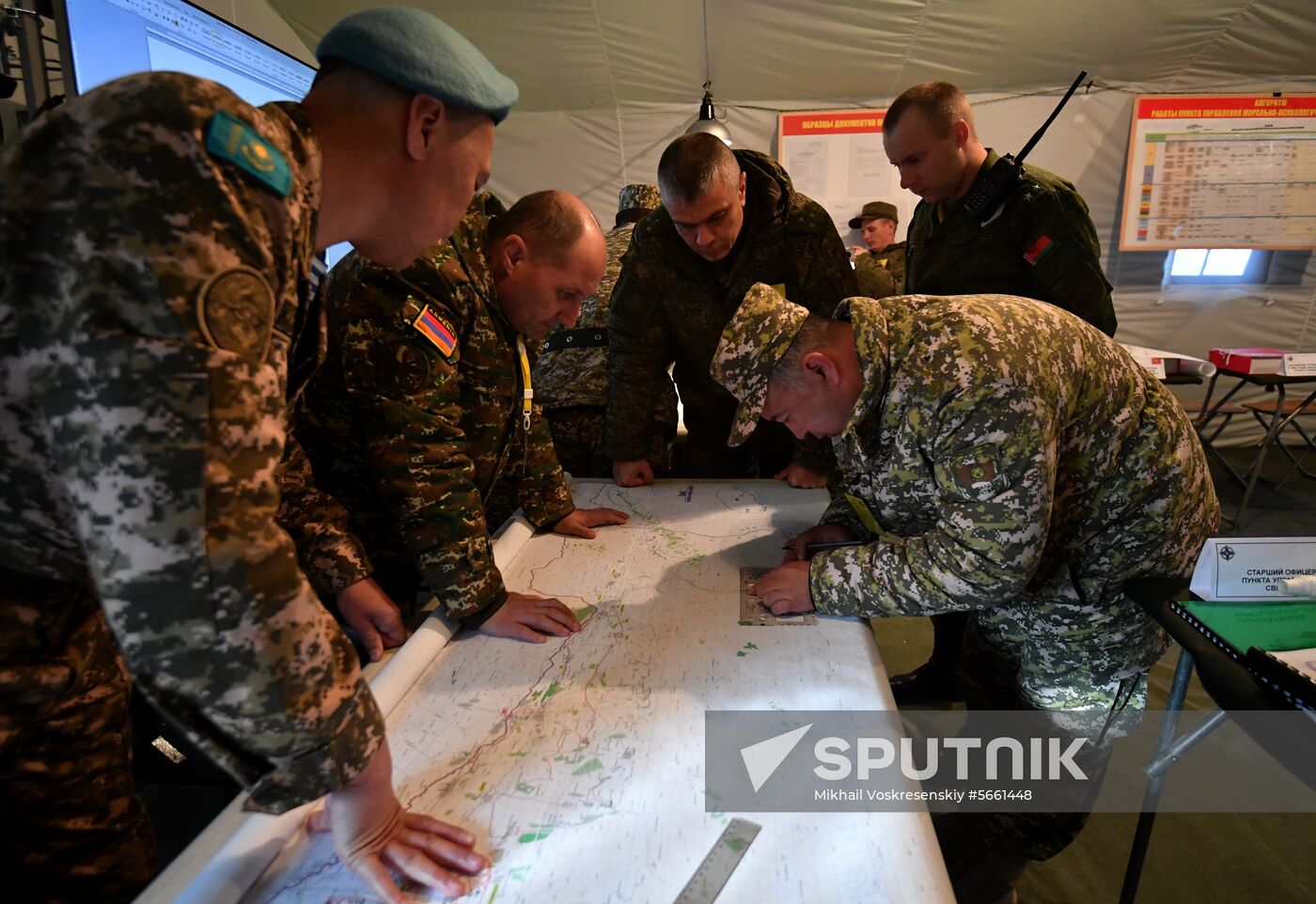 Kyrgyzstan CSTO Military Drills
