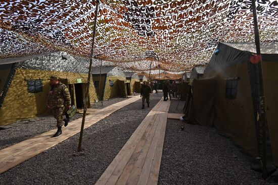 Kyrgyzstan CSTO Military Drills