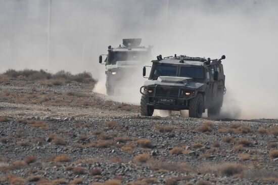 Kyrgyzstan CSTO Military Drills