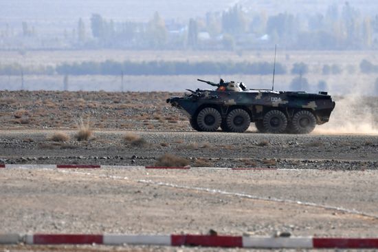 Kyrgyzstan CSTO Military Drills