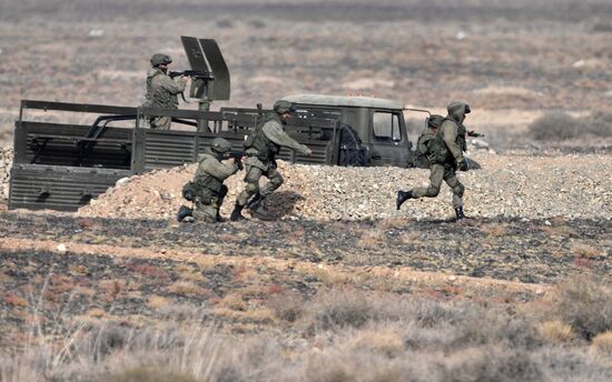 Kyrgyzstan CSTO Military Drills