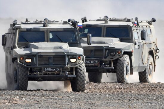 Kyrgyzstan CSTO Military Drills