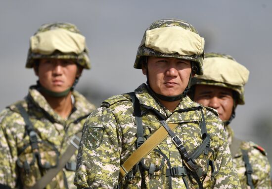 Kyrgyzstan CSTO Military Drills