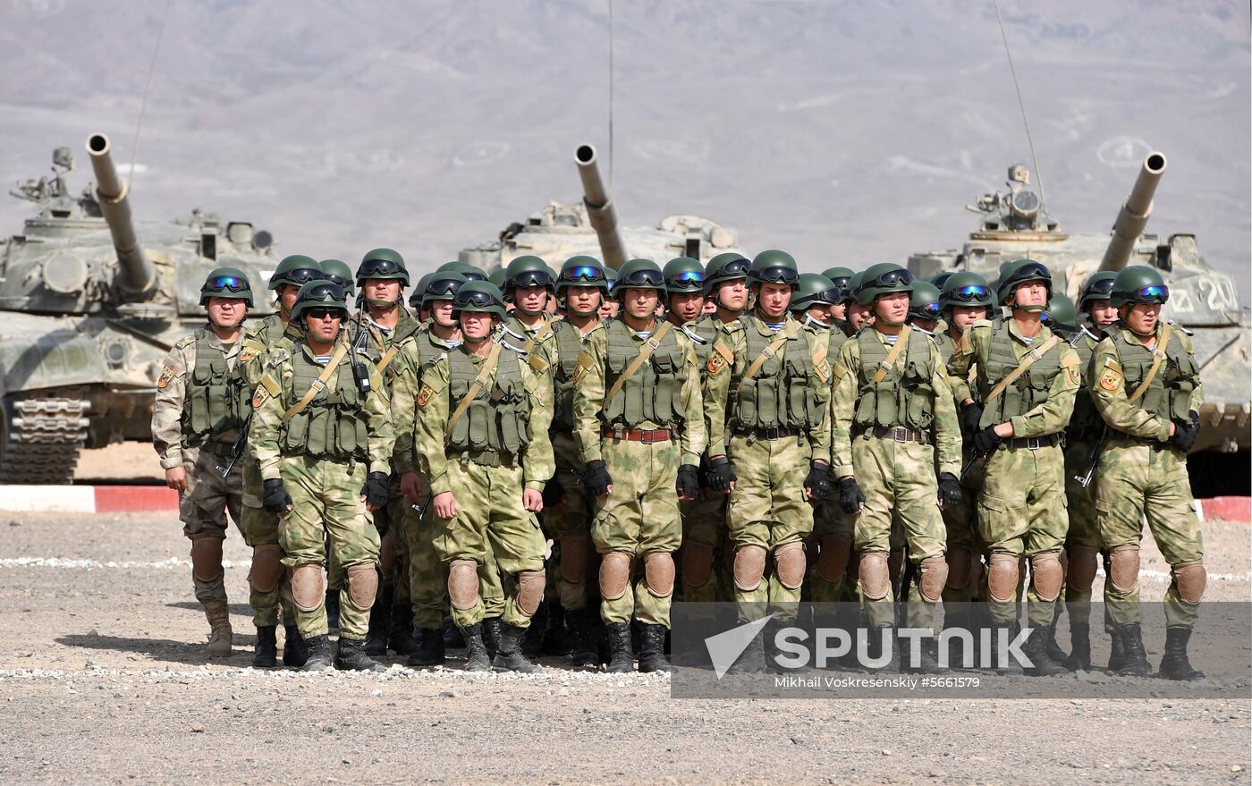 Kyrgyzstan CSTO Military Drills