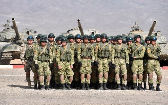 Kyrgyzstan CSTO Military Drills