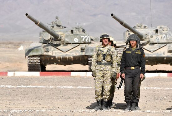 Kyrgyzstan CSTO Military Drills