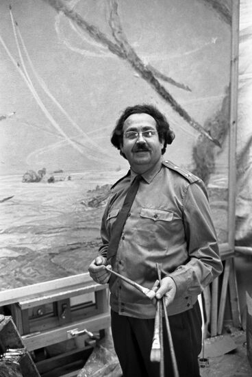 Artist Viktor Dmitriyevsky