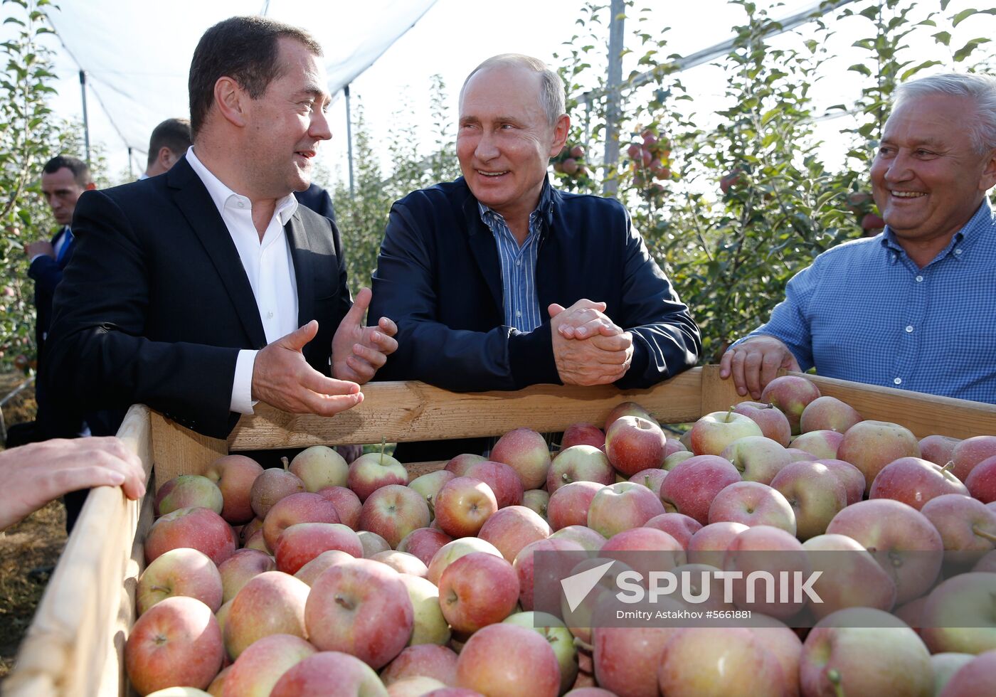 Russian President Vladimir Putin and Prime Minister Dmitry Medvedev's working trip to Stavropol Territory
