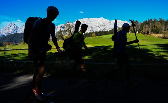Austria Biathlon Russia Training