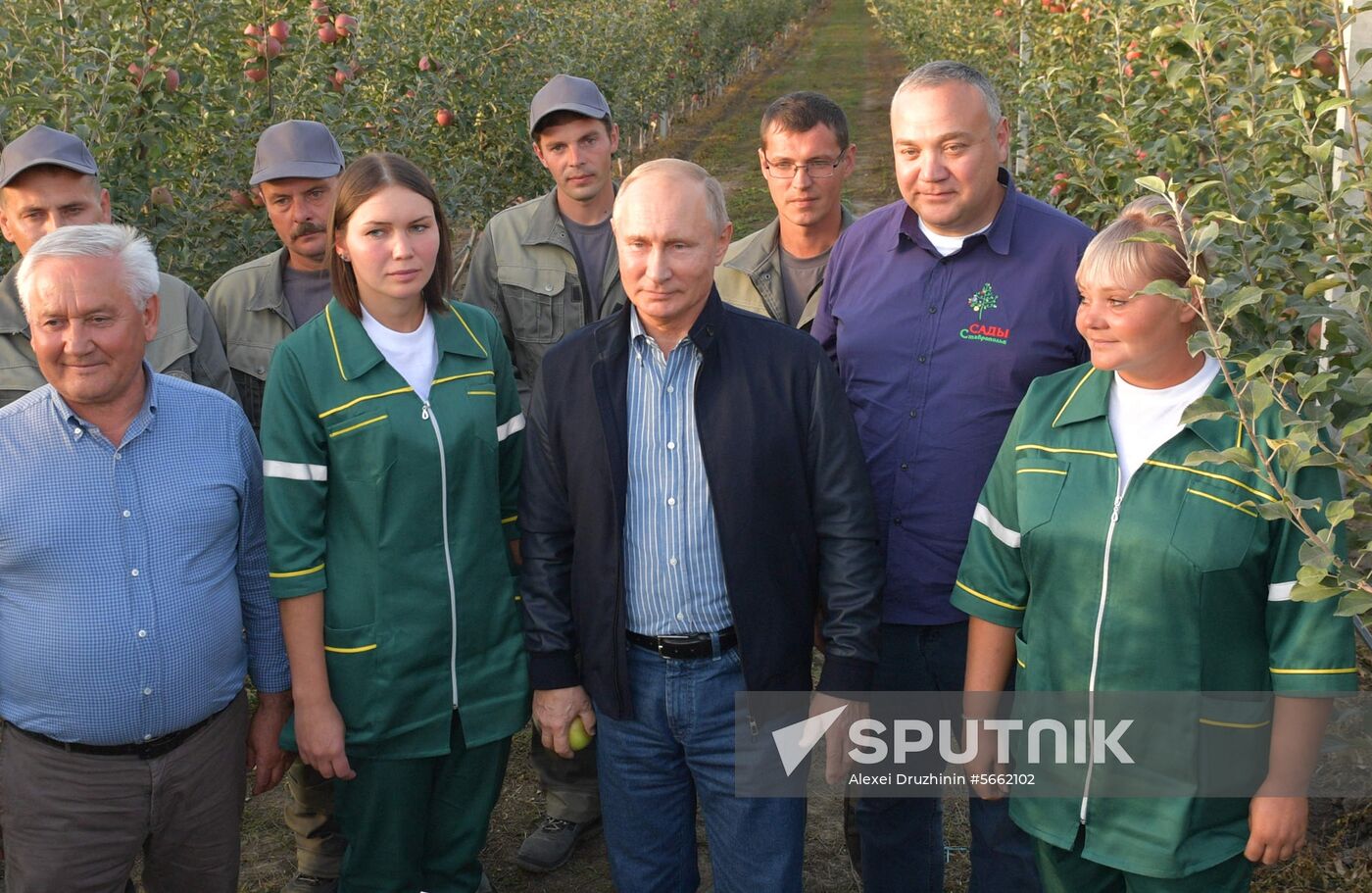 Russian President Vladimir Putin and Prime Minister Dmitry Medvedev's working trip to Stavropol Territory