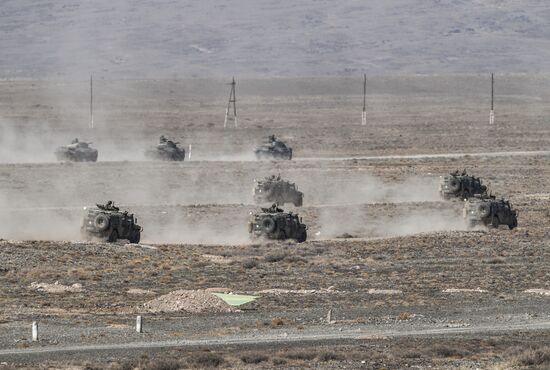 Kyrgyzstan CSTO Military Drills