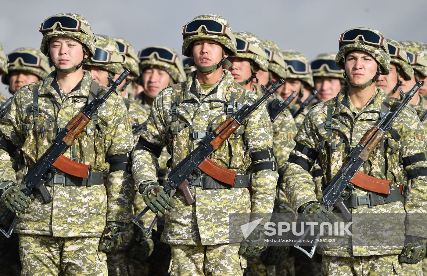 Kyrgyzstan CSTO Military Drills