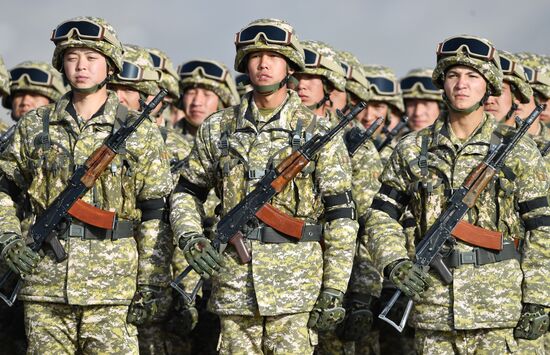 Kyrgyzstan CSTO Military Drills