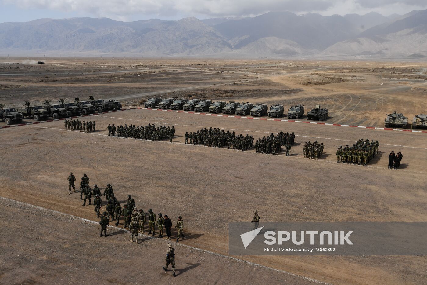 Kyrgyzstan CSTO Military Drills