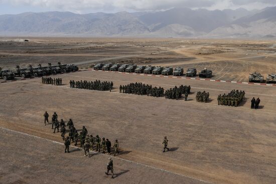 Kyrgyzstan CSTO Military Drills