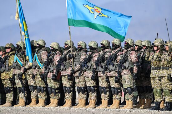 Kyrgyzstan CSTO Military Drills