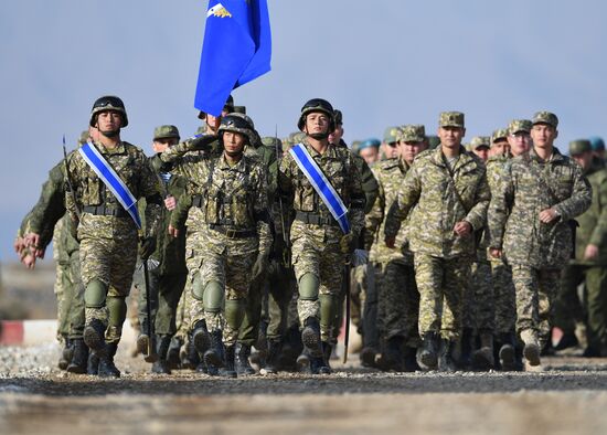 Kyrgyzstan CSTO Military Drills
