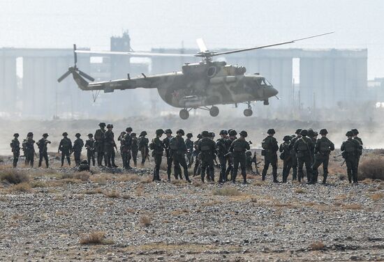 Kyrgyzstan CSTO Military Drills