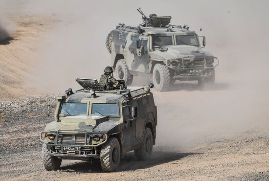 Kyrgyzstan CSTO Military Drills
