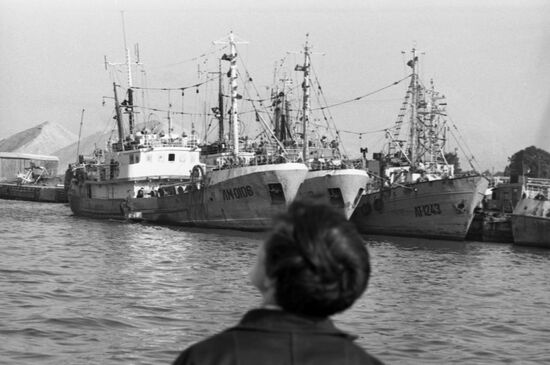 Klaipeda trading port