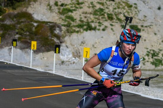 Austria Biathlon Russia Training