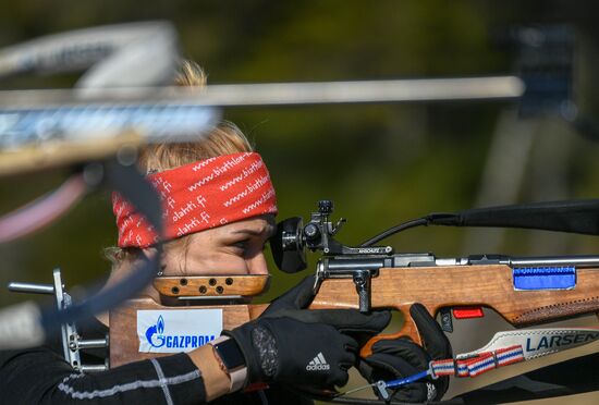 Austria Biathlon Russia Training