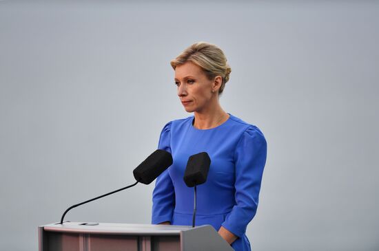 Russia Zakharova Briefing