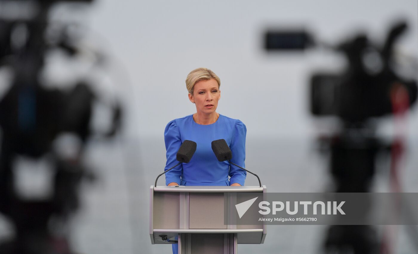 Russia Zakharova Briefing