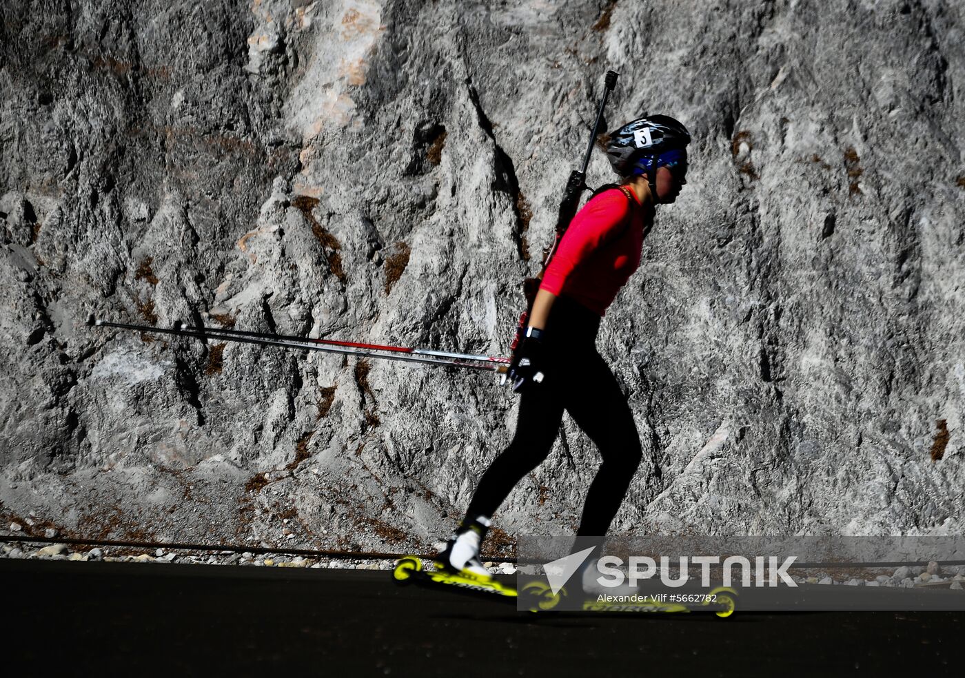 Austria Biathlon Russia Training