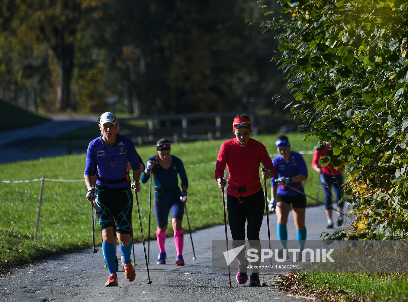 Austria Biathlon Russia Training