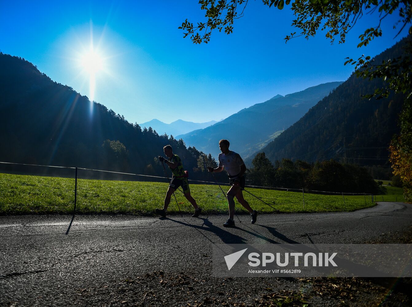 Austria Biathlon Russia Training