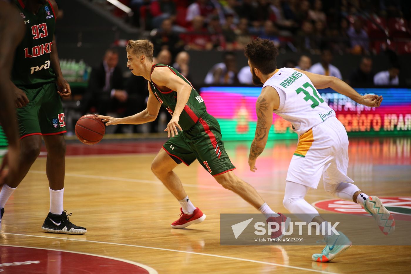 Russia Basketball EuroCup Lokomotiv - Limoges