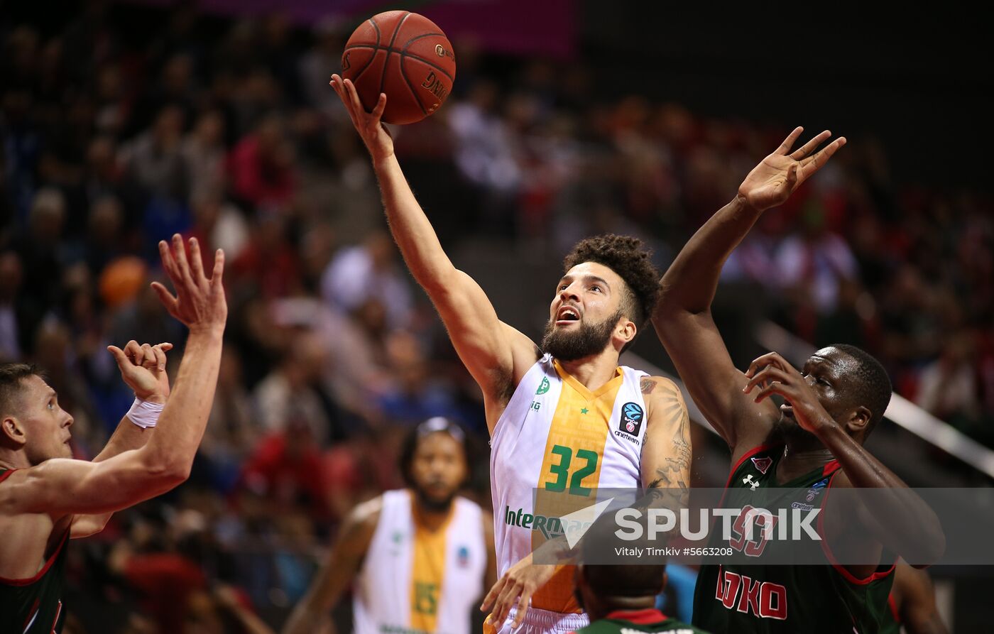 Russia Basketball EuroCup Lokomotiv - Limoges