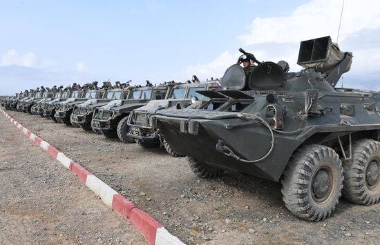 Kyrgyzstan CSTO Military Drills