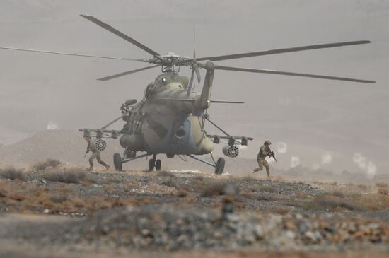 Kyrgyzstan CSTO Military Drills