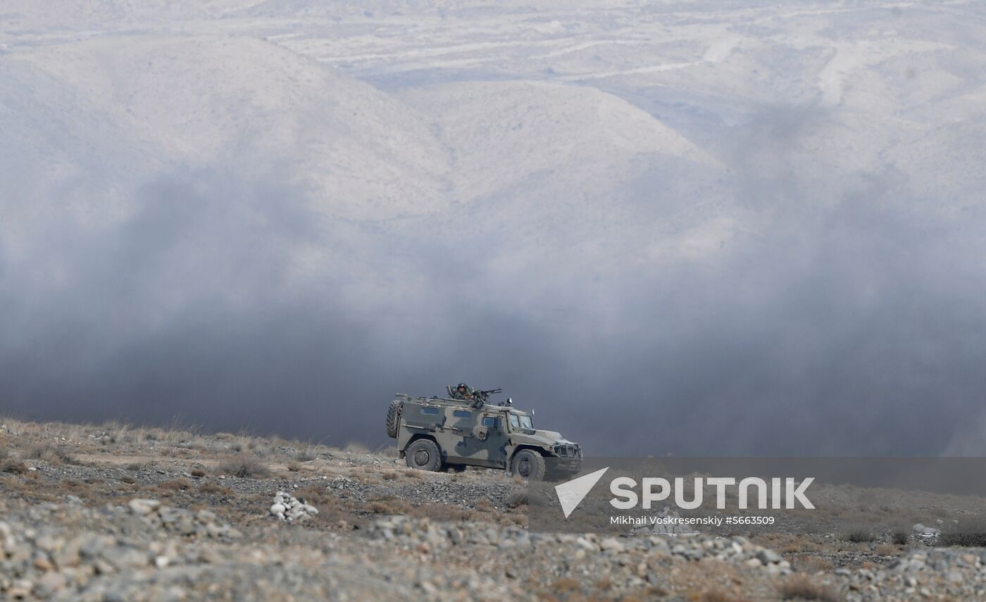 Kyrgyzstan CSTO Military Drills