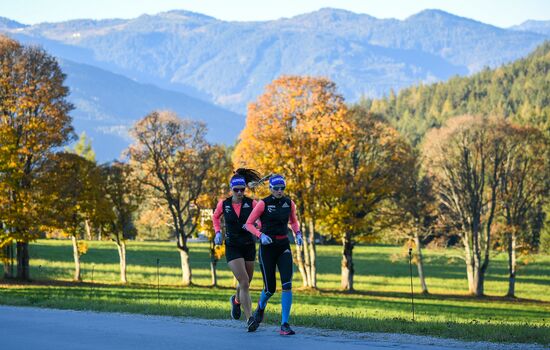 Austria Cross Country Skiing Russia Training