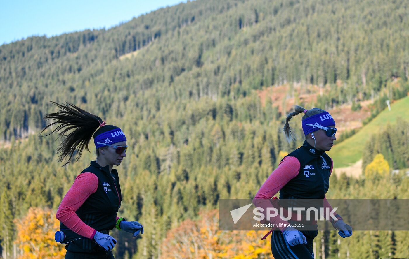 Austria Cross Country Skiing Russia Training