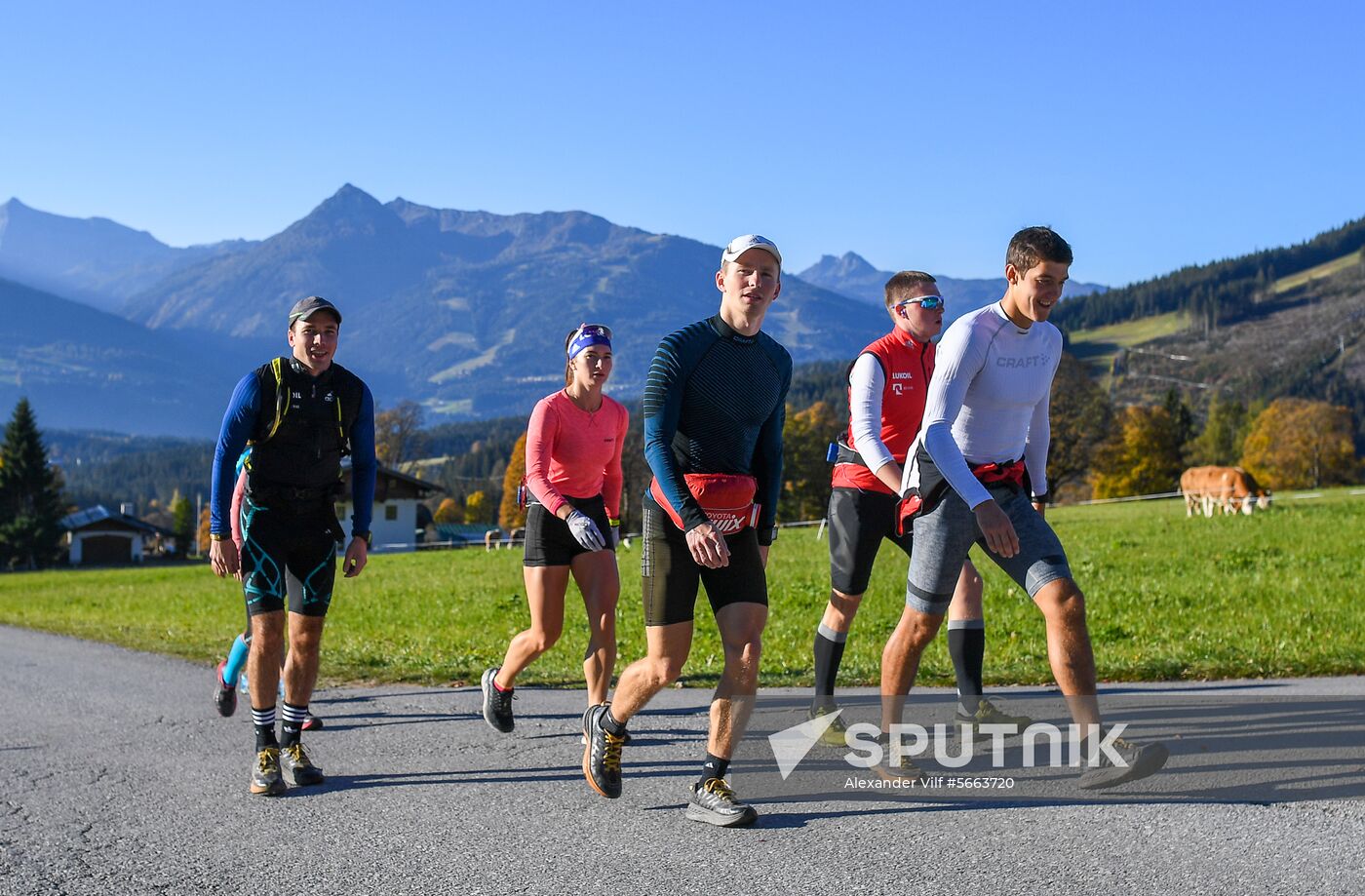 Austria Cross Country Skiing Russia Training